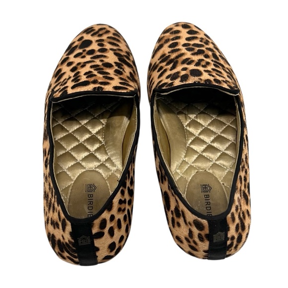 Birdies The Starling Cheetah Print Calf Hair Slip On Loafer Flats Women’s 6.5 - Picture 8 of 14